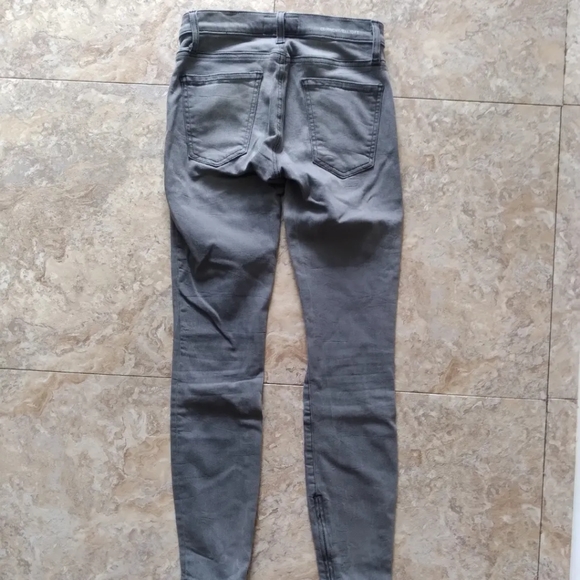 Current/Elliott The Silverlake Zip Skinny Leg jeans, size 24/0 - Picture 3 of 9